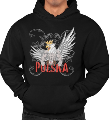 BLUZA Z KAPTUREM PATRIOTYCZNI ORZEŁ POLSKI